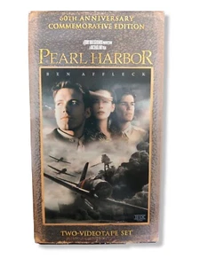 Pearl Harbor VHS 2001 2-Tape Set 60th Anniversary Commemorative - Imagen 1 de 1