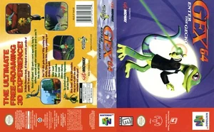 Arte de portada Gex 64: Enter the Gecko N64 + solo caja (sin juego) - Imagen 1 de 8