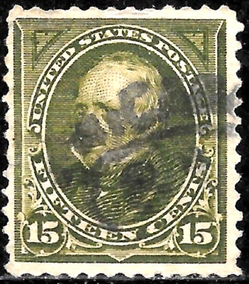 1898 US  Henry Clay SC#284  15C.  USED - Image 1 of 2