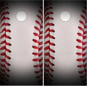 Borsa avvolgente baseball Cornhole lancia pelle decalcomania adesivo avvolgi - Foto 1 di 1