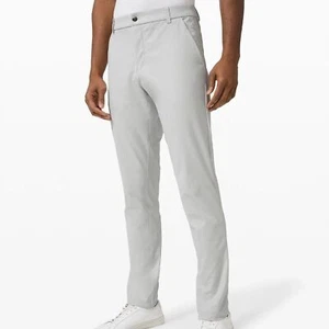 Lululemon Commission Pant Slim size 28 Inseam 31” Raw linen Golf Comfy Casual - Picture 1 of 9