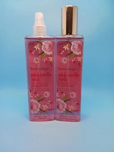 Bodycology Pink Vanilla Wish Fragrance Mist 2 Pack 8oz - Picture 1 of 2