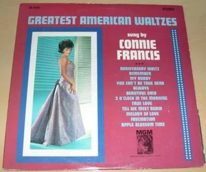 CONNIE FRANCIS - Greatest American Waltzes (LP, 1963) VG - Imagen 1 de 1