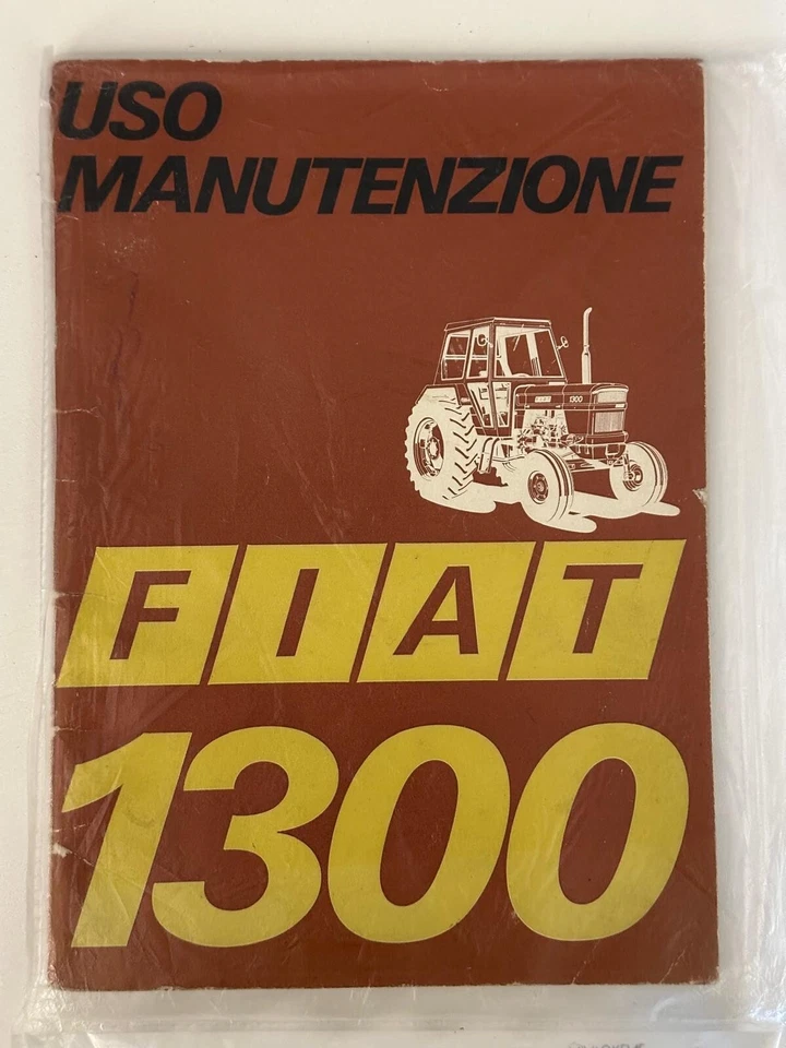 ORIGINALE!!! Libretto uso e manutenzione FIAT 1300 - Immagine 1 di 1