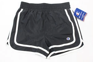 Champion black and white athleticwear shorts girls NEW - Picture 1 of 6