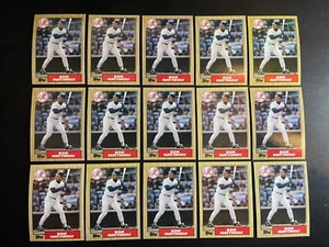 Lote de 15 cartas 1987 Topps Set Break casi nuevo o mejor Don Mattingly #500 Yankees - Imagen 1 de 1