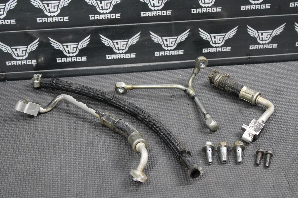 2009 YAMAHA YZ250F BOMBA DE ÓLEO DE MOTOR FABRICANTE DE EQUIPAMENTO ORIGINAL 5XC-13464-30-00 5XC-13465-30-00 - Imagem 1 de 4