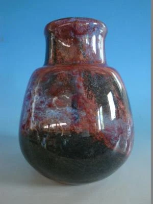 RSHK18-136: WMF Glas Vase Ikoratechnik - Bild 1 von 4