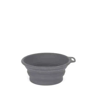 Cuenco plegable de silicona para perros Mountain Paws - gris - Imagen 1 de 7