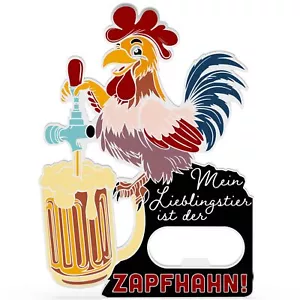 Flaschenöffner lustig ZAPFHAHN, Bier Geschenke für Männer, Bieröffner lustig - Bild 1 von 6
