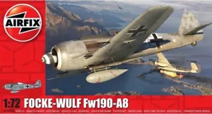 AIRFIX - FOCKE-WULF Fw190-A8 WORLD WAR II FIGHTER PLANE - 1:72 - A01020A - Bild 1 von 2