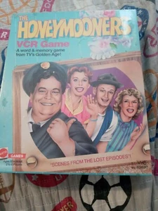 Mattel Board game The Honeymooners VCR game NIB 1986 sealed vintage game nice - Picture 1 of 10