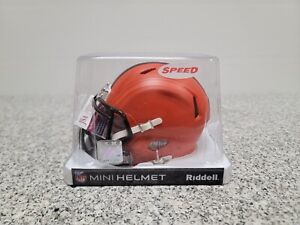 Cleveland Browns Riddell NFL Speed Mini Helmet, Signed Ozzie Newsome 