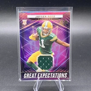 2023 Panini Illusions - Great Expectations #GE-JRE Jayden Reed (MEM, RC) - Picture 1 of 2