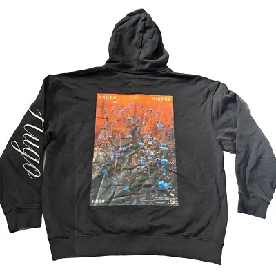 Sudadera con Capucha Unisex HUGO BOSS con Logo Calce Relajado - Talla L Foto 1 de 4