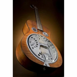 Dobro Hound Dog Deluxe Round Neck - Picture 1 of 1