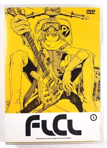 FLCL: Fooly Cooly Volume 1 (DVD, 2002) Anime Complete with Booklet - Picture 1 of 4