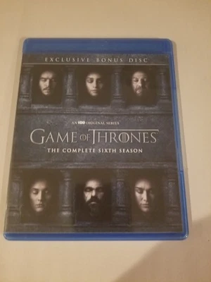 GAME OF THRONES SEASON SIX 6 BONUS DISC ONLY BLURAY Foto 1 de 4