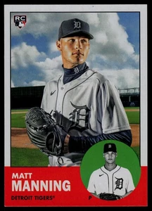 2022 Topps Archives #47 Matt Manning RC Detroit Tigers - Bild 1 von 2