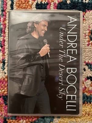 Andrea Bocelli Under the Desert Sky 2-Disc Set DVD CD - Image 1 of 4