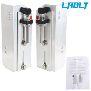 new 6" Adjustable Aluminum Outboard Boat Set Back Plate - Picture 1 of 5