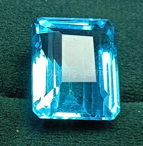 51.20 Ct Natural Blue Tourmaline Emerald Cut IGI Certified Loose Gems 5JOR - Picture 1 of 7
