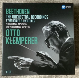 Otto Klemperer: Beethoven Orchestral Recordings 10 CD Warner Classics Box Set - Picture 1 of 4
