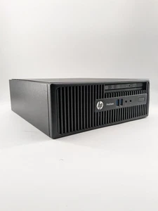 HP i5 Desktop PC 400 G3 ProDesk SFF 6th Gen i5-6600 DDR4 8GB RAM 128GB SSD - Picture 1 of 12