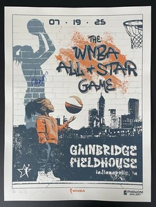 Paige Bueckers Signed 2025 WNBA All Star Game Poster Hand Numbered /200 1st ASG - Picture 1 of 2