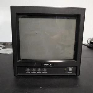 BURLE TC210 A 9" COMMERCIAL COLOR VIDEO MONITOR Security Product* Powers On - Picture 1 of 8