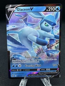 Glaceon V 038/159 Pokemon Corona Zenith Doble Raro Holo Casi Nuevo - Imagen 1 de 2
