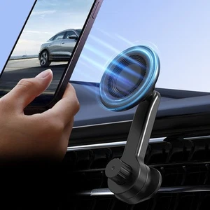 Support T��l��phone Voiture Magn��tique avec Bras R��glable et Fonction Rotative - Photo 1 sur 11