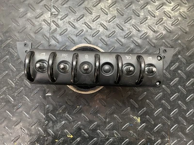 OEM 2002-2006 Mini Cooper R53 Window Fog Lights Door Lock Switches 37163A - Image 1 of 4