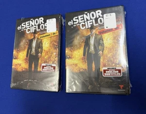 El Señor de los Cielos Segunda Temporada Vol 1 & 2 DVD Set Telemundo New Sealed - Picture 1 of 3
