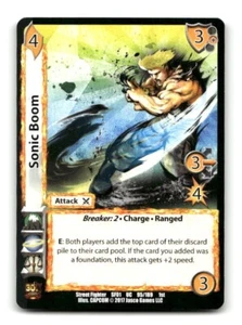 2017 CAPCOM Street Fighter Trading Card Game #95/189 UC Sonic Boom - Bild 1 von 4