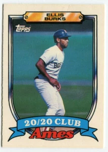 1989 Topps Ames 20/20 Club #7 Ellis Burks Boston Red Sox - Picture 1 of 2