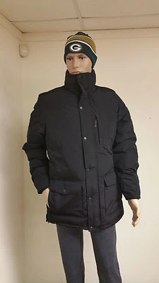 Auténtica Chaqueta Parka Woolrich Langhorne Negra Para Hombre 550 Relleno 16106/2XL Foto 1 de 4