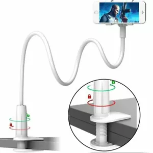 Handyhalter Universal Clip Faule Halterung Flexible Schwanenhalsklemme Langarm Halterung - Bild 1 von 12
