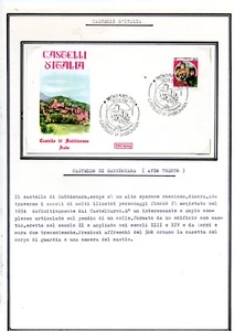 BUSTA FDC ROMA REPUBBLICA 1981 CASTELLO DI SABBIONARA (BP131) - Picture 1 of 1