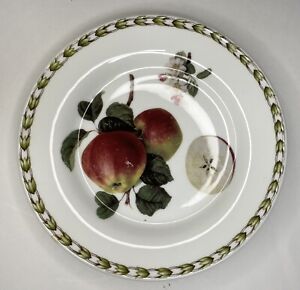 Queens Hooker’s Fruit Apples Bread and Butter Plate 6 1/8”