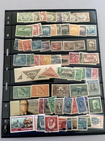 Costa Rica/Nicaragua stamp lot Cover
