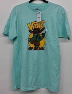 New Men Vans Elevated Mind T-shirt Cactus Surfer Green Size Medium - Picture 1 of 5