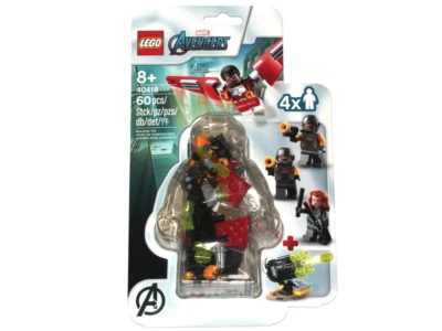 LEGO Marvel Avengers - 40418 Halcón y Viuda Negra Minifigura Pack - Nuevo y Precintado Foto 1 de 2