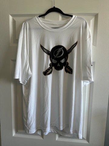NHL Tampa Bay Lightning Gasparilla Themed Dry Fit Shirt 3XL Cover