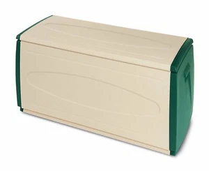 Terry 1001771 Truhe Box Kunststoffbox Behälter Beige/Grün - Bild 1 von 4