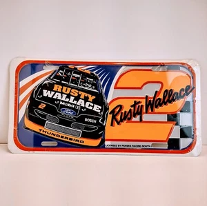 Rusty Wallace #2 - Targa Auto - NASCAR - Auto: Mezzanotte - 1992-94, NUOVO - Foto 1 di 2