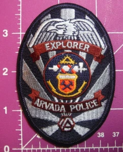 Parche obsoleto Arvada Colorado Police Explorer - nuevo - Imagen 1 de 2