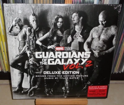 GUARDIANS OF THE GALAXY VOL 2 RED LP SONGS & SCORE FLEETWOOD MAC CAT STVENS - Image 1 of 4