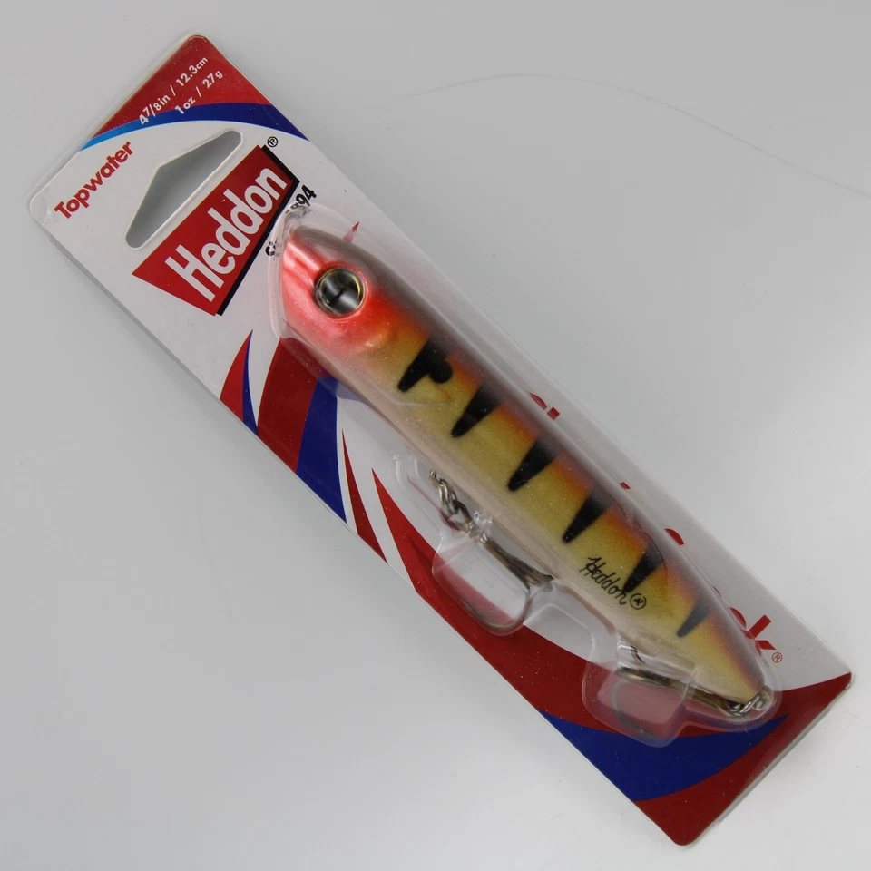 Heddon Chug'n Spook G Finish Perch X9556GPER Topwater Fishing Lure 4-7/8in - Image 1 of 4