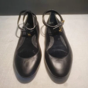 Alexander Mcqueen Black Ballet Flats EU Sz 41 Made In Italy - Picture 1 of 8